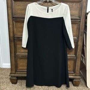 Stretchy textured knee length classy dress (12)